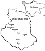 Thumbnail of Study area in Sichuan Province, China.