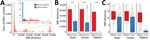 Cluster analysis of MAC in persons with cystic fibrosis to identify recent shared ancestry in a study of MAC clusters in cystic fibrosis centers, United States. A) Pairwise SNP distances of Mycobacterium avium and M. intracellulare subsp. chimaera, and M. intracellulare subsp. intracellulare isolates from within same patients (blue) and between different patients (red). B) Pairwise SNP distances of all CFCC MAC by state, CFCC, and patient comparisons. Kruskal–Wallis rank-sum test p values for comparing mean differences between categories are specified above each comparison. C) Pairwise SNP distances of CFCC MAC by state, CFCC, and patient comparisons under the clustering threshold. Box and scatterplots in panels B and C show SNPs between isolates at the same versus different states, same versus different CFCC, and same versus different patients. Horizontal lines within boxes indicate medians; top and bottom of boxes indicate 25th and 75th percentiles; error bars indicate the maximum and minimum values observed in the distribution. CFCC, cystic fibrosis care center; MAC, Mycobacterium avium complex; SNP, single-nucleotide polymorphism.