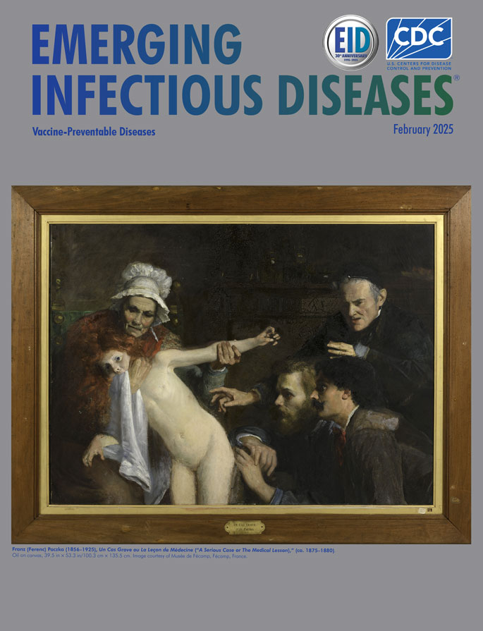 Franz (Ferenc) Paczka (1856–1925), Un Cas Grave ou La Leçon de Médecine (A Serious Case or The Medical Lesson) (ca. 1875–1880). Oil on canvas, 39.5 in × 53.3 in/100.3 cm × 135.5 cm. Image courtesy of Musée de Fécamp, Fécamp, France.